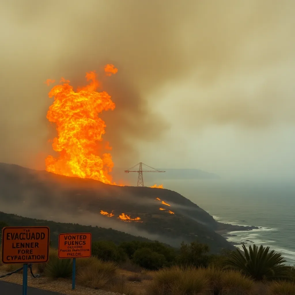 Franklin Fire Threatens Malibu as Thousands Evacuate Amid Intense Wildfire Conditions