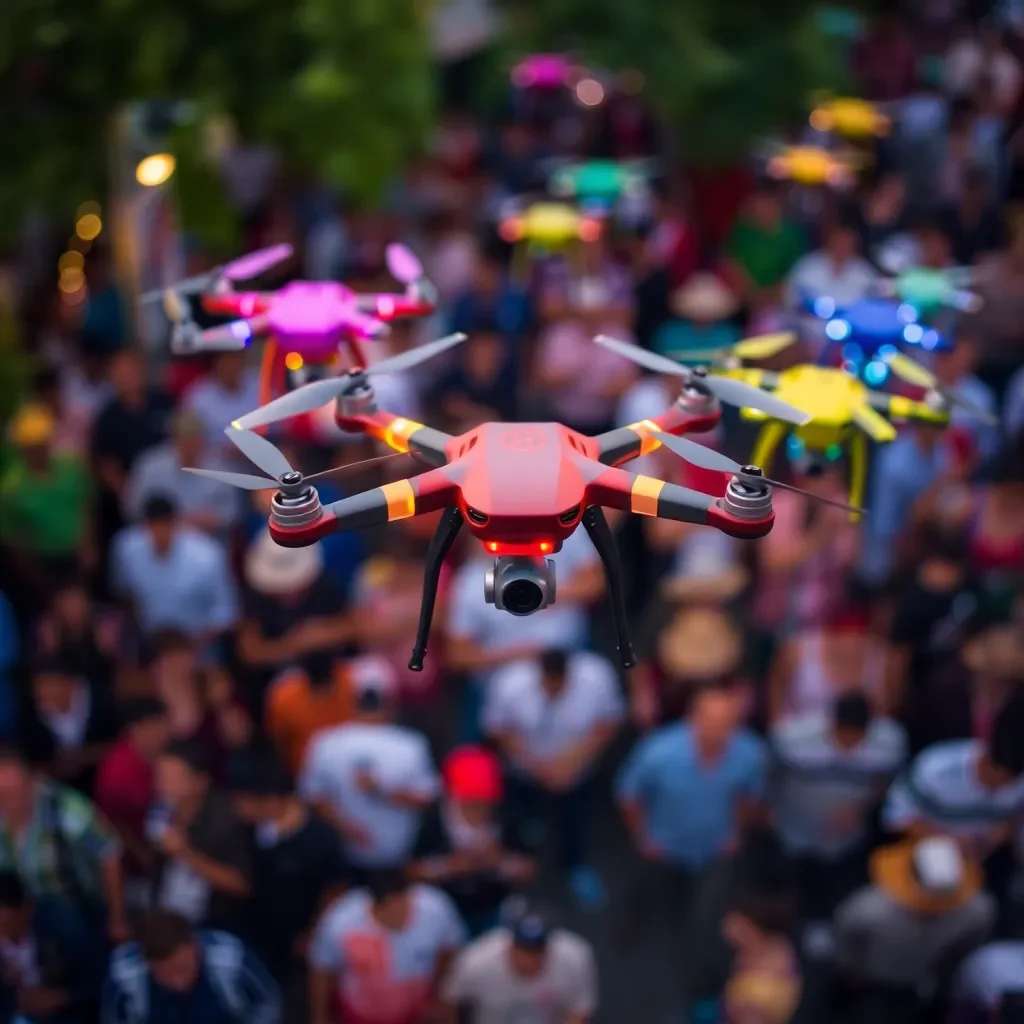 Orlando Christmas Drone Show Turns Dangerous as Drones Crash into Audience