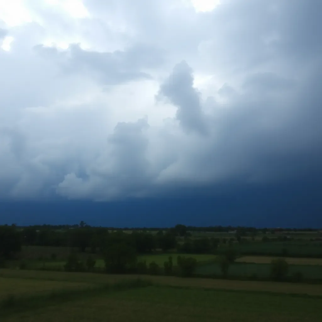 Stormy Weather Expected Today in East Texas, Louisiana, and Southwest Arkansas