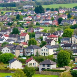 Diverse housing landscapes showcasing regional variability in architecture.