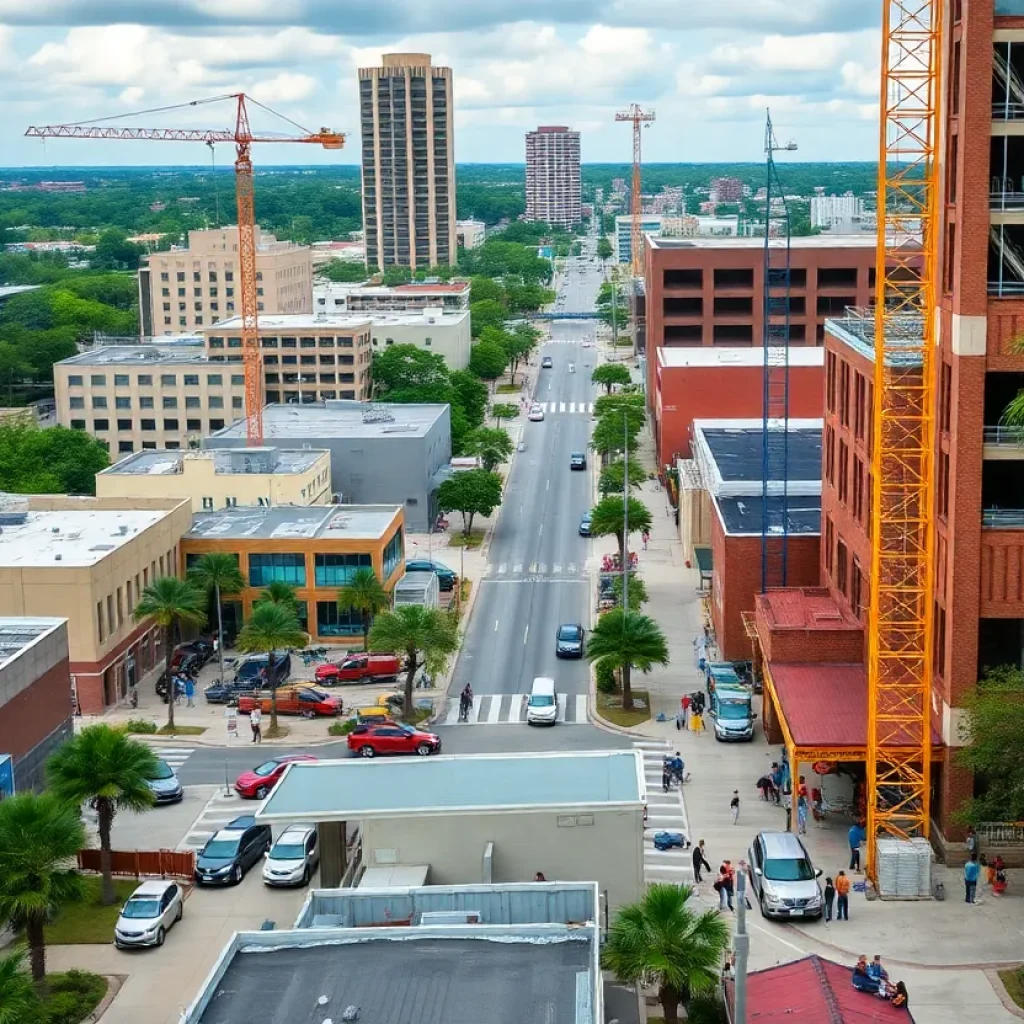 Construction site in Tallahassee illustrating upcoming community projects