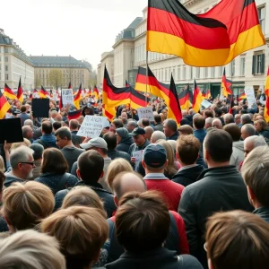 Crowd Protests Against AfD in Germany