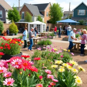 A thriving community garden in Frenchtown, Tallahassee