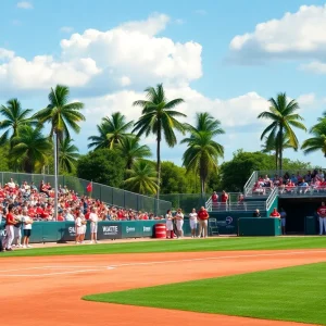 Florida State University softball team preparing for the new season.