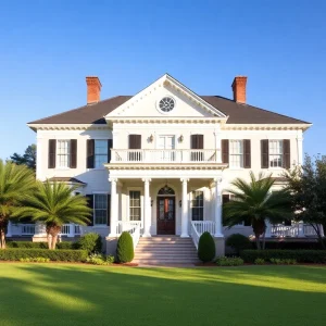 Exterior view of the Governor Bloxham House in Tallahassee