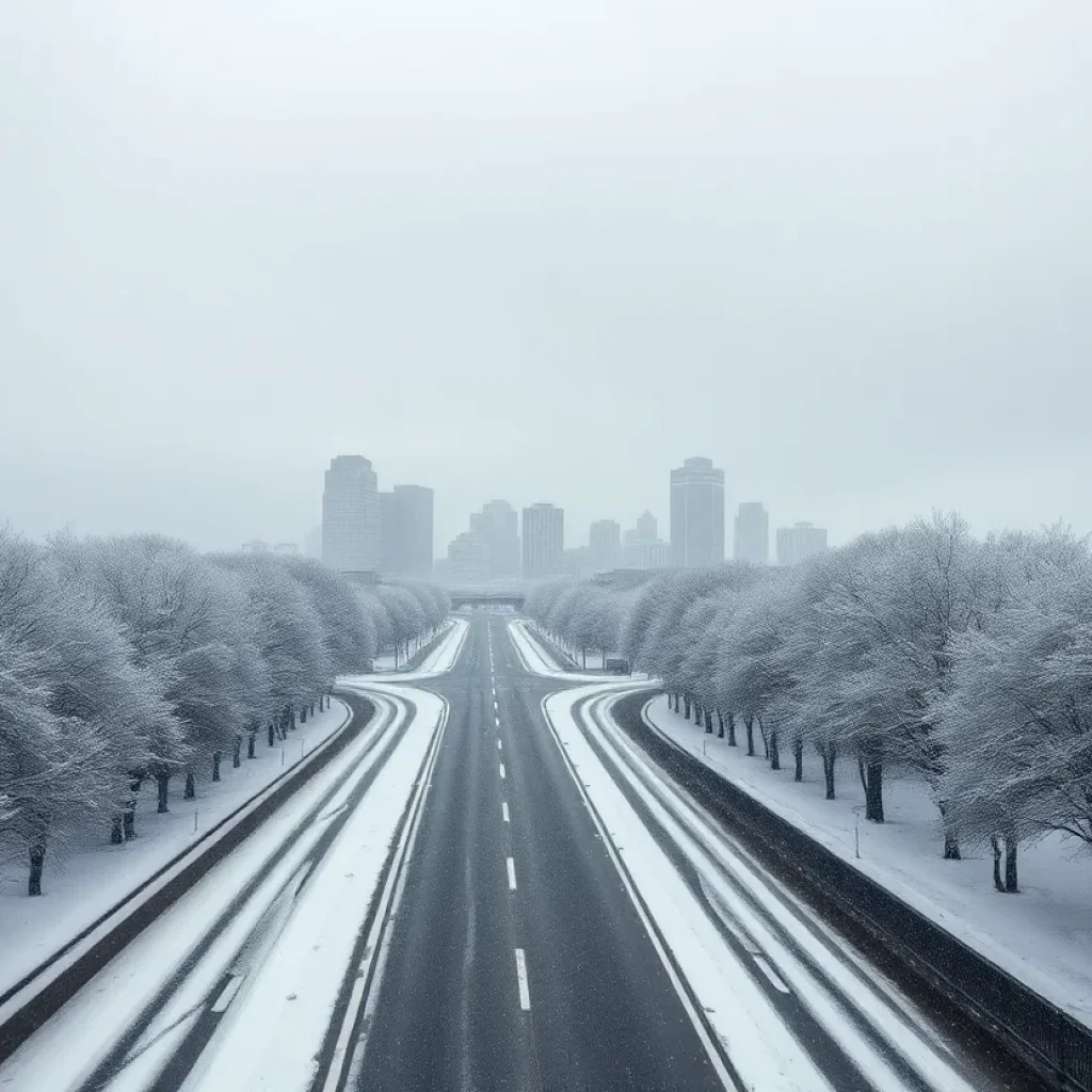 Rare Gulf Coast Winter Storm