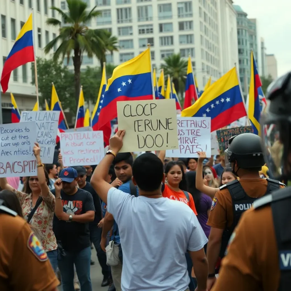 Protests Erupt Over Maduro's Inauguration