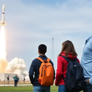 Rocket Launch at Kennedy Space Center