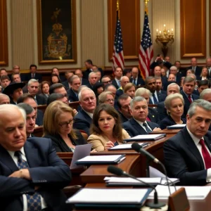 Senate Hearing Room During Confirmation