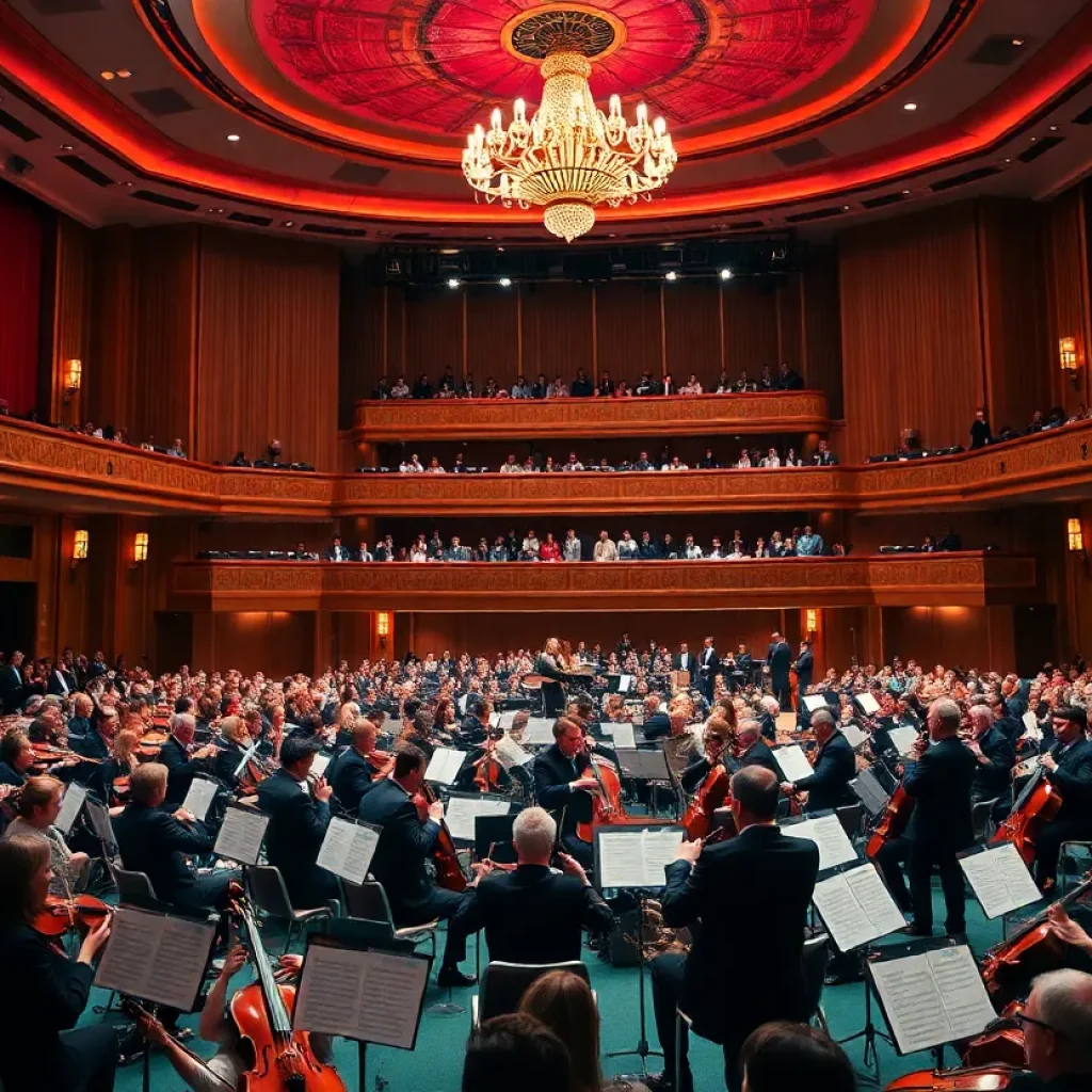 Orchestra concert at the Tallahassee Symphony Orchestra