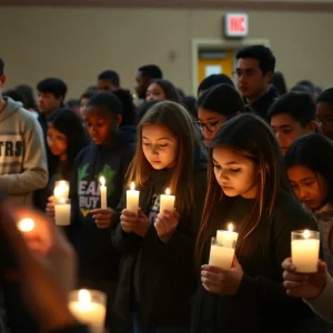 Vigil for Antioch High School Shooting Victim